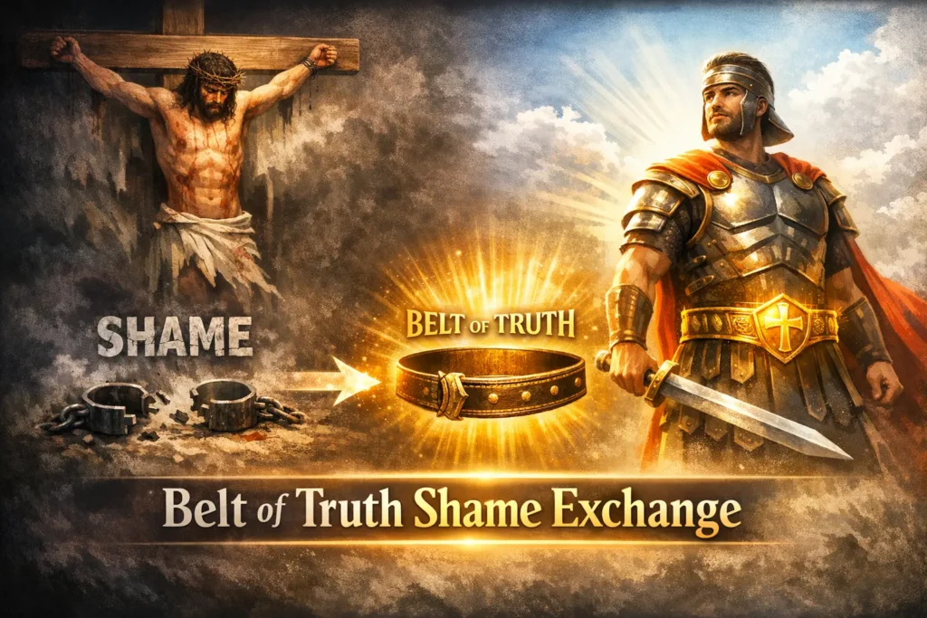 belt of truth shame exchange illustration